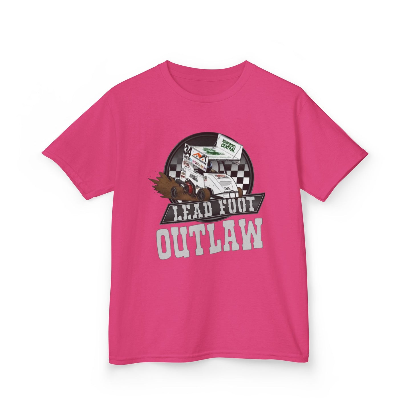 YOUTH "Lead Foot Outlaw" Go Kart Tee
