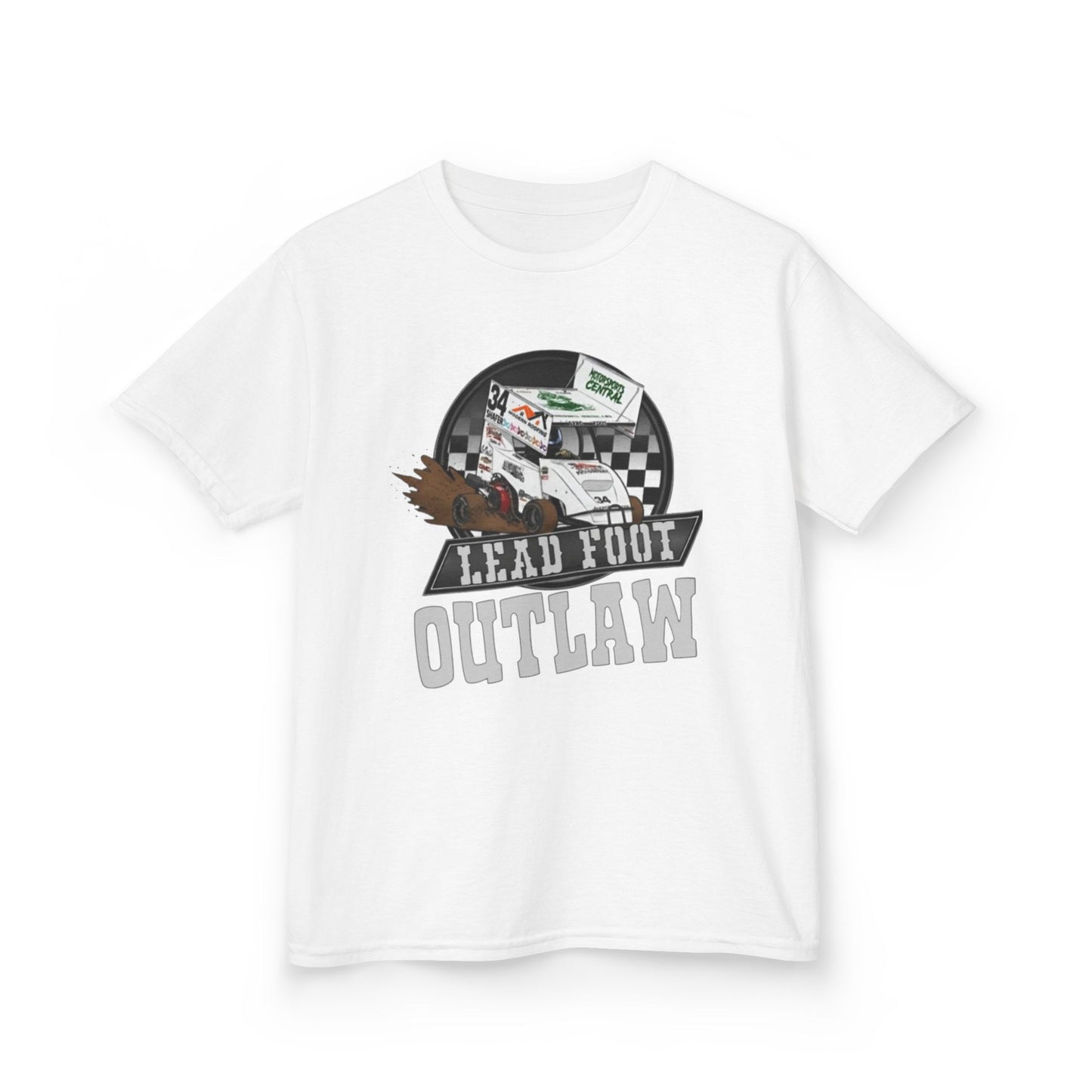 YOUTH "Lead Foot Outlaw" Go Kart Tee