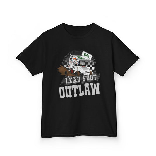 YOUTH "Lead Foot Outlaw" Go Kart Tee